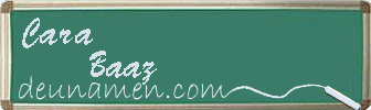 Cara Baaz Visitenkarte